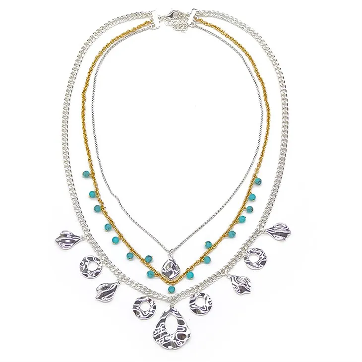 مجموعة قلادة سلسلة الطبقات