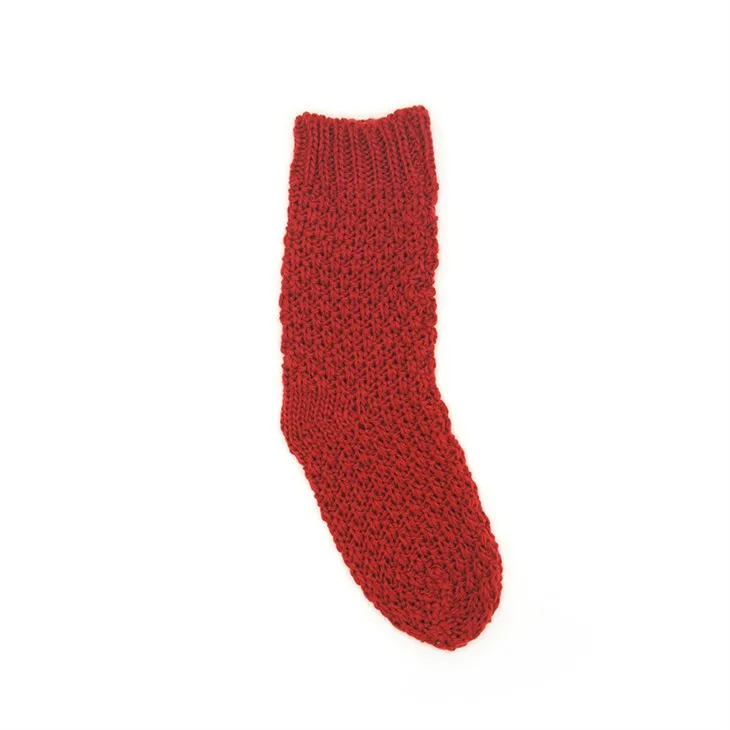 جوارب عيد الميلاد الحمراء